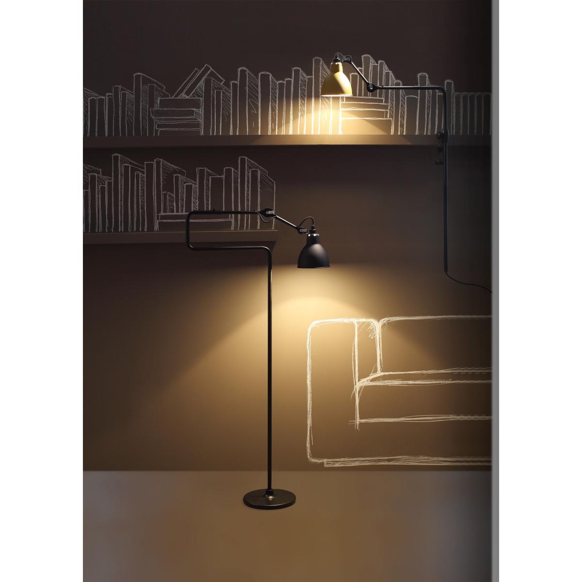 N°411 Small reading lamp - H 138 cm by DCW éditions - Lampes Gras Black – image 2