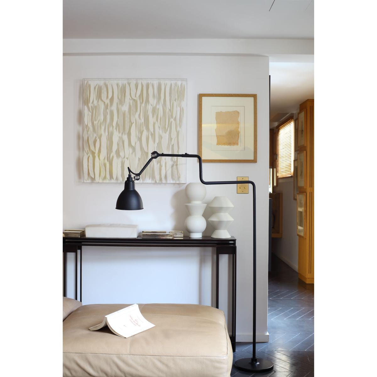 N°411 Small reading lamp - H 138 cm by DCW éditions - Lampes Gras Black – image 3