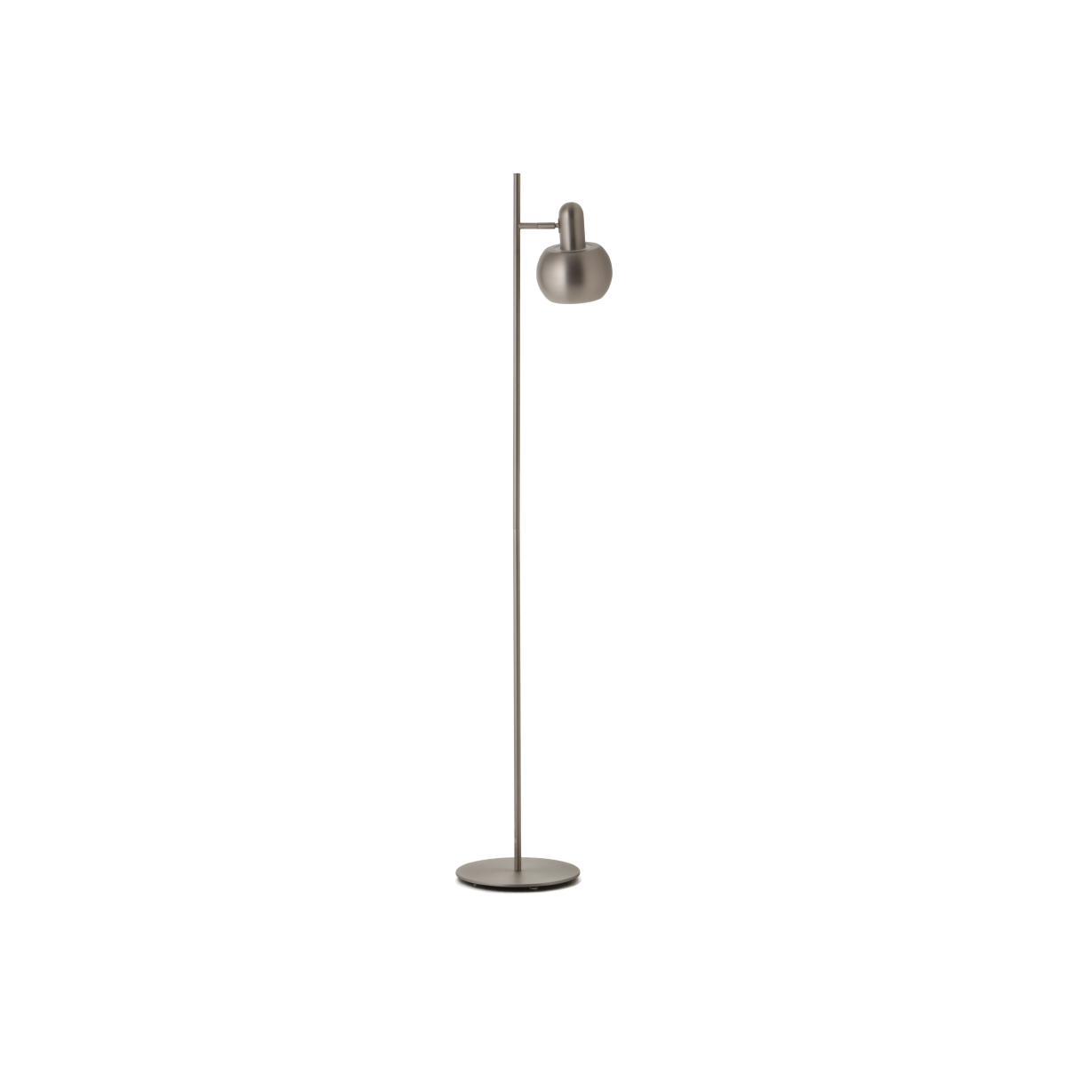BF20 Single Floor lamp - / 1 adjustable lampshade by Frandsen Grey/Silver/Metal – image 1