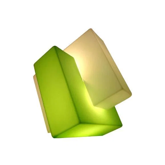 Pzl Floor lamp - H 60 cm by Slide Green