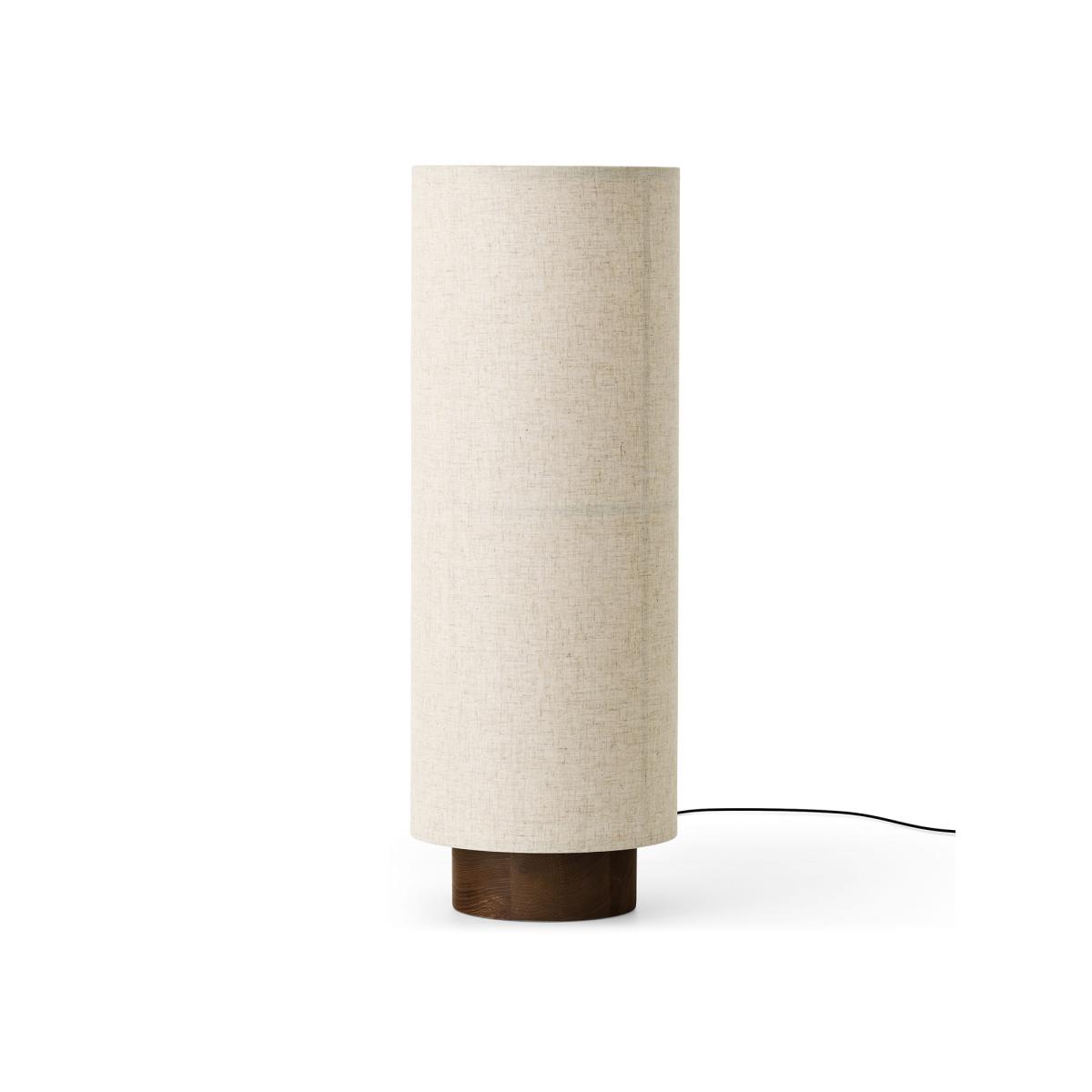 Hashira LOW Floor lamp textile beige / Ø 30 x H 83 cm - Linen - Audo Copenhagen – image 2