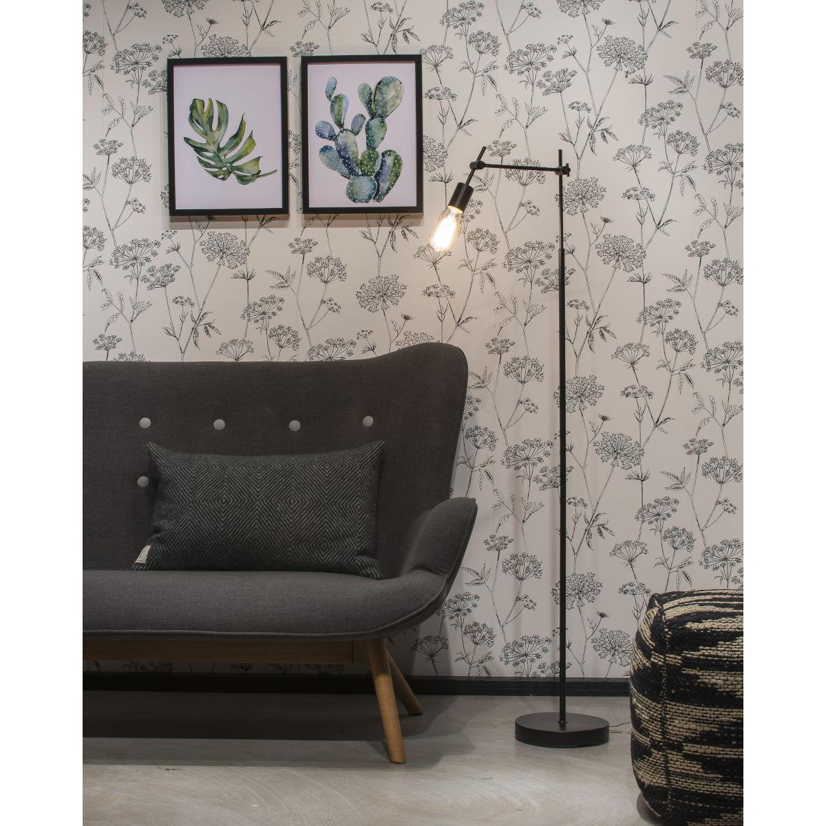 Sheffield Floor lamp - / Adjustable - H 170 cm by It's about Romi Black – image 3
