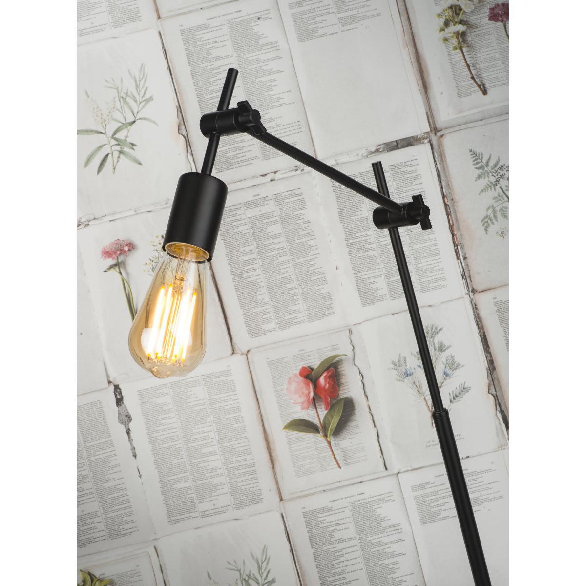 Sheffield Floor lamp - / Adjustable - H 170 cm by It's about Romi Black – image 7