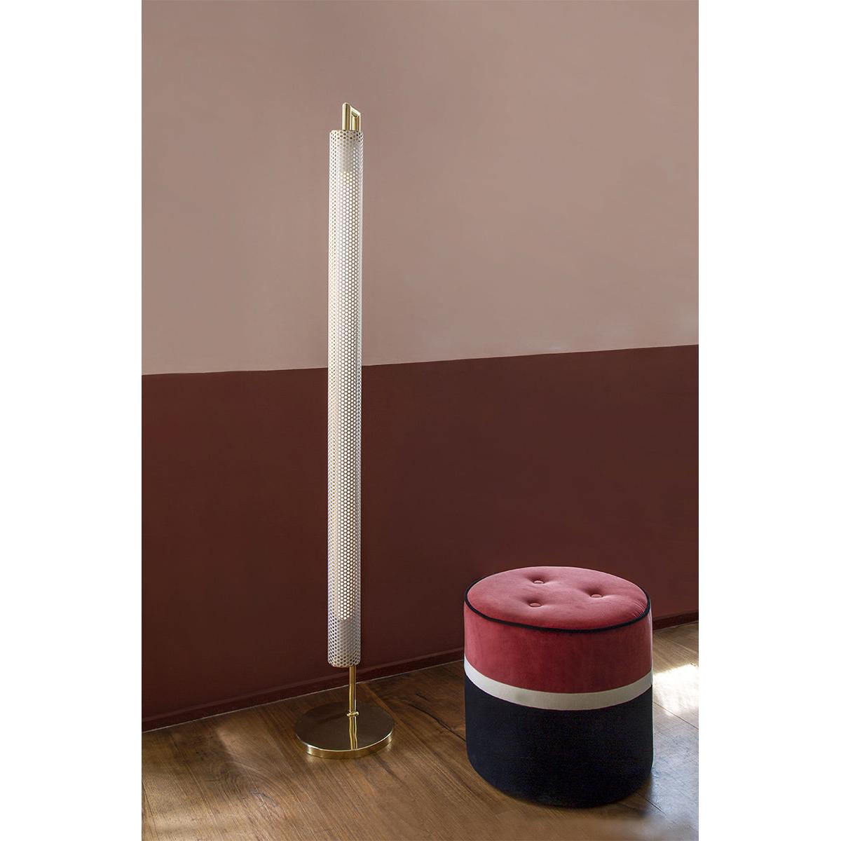 Pol Floor lamp - / H 215 cm by Maison Sarah Lavoine Gold/Metal – image 1