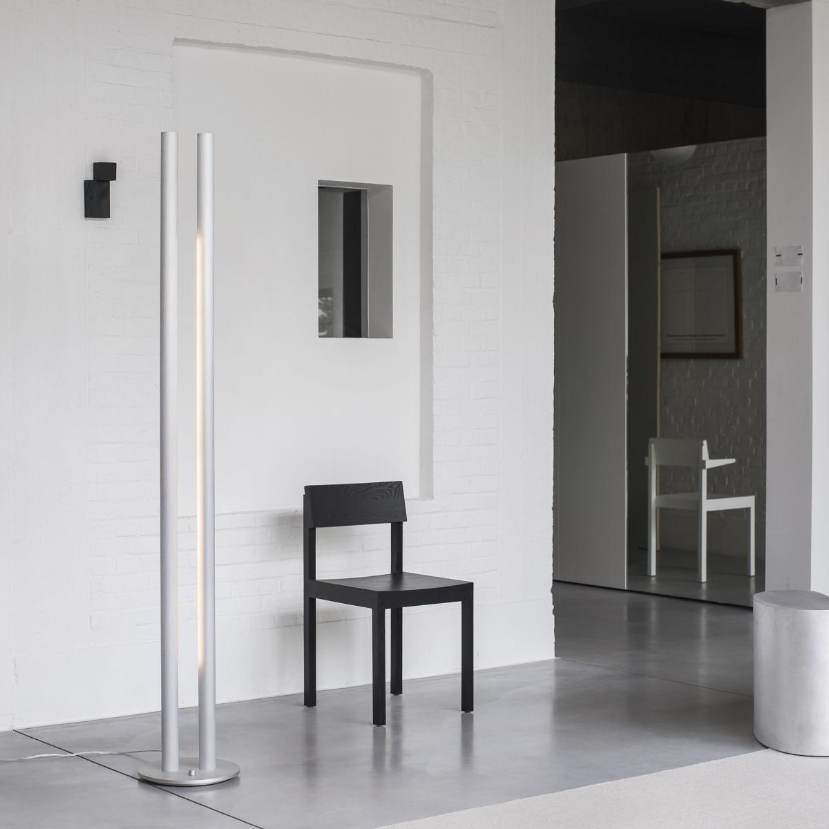L1 LED Floor lamp metal aluminium / H 190 cm - valerie objects – image 4
