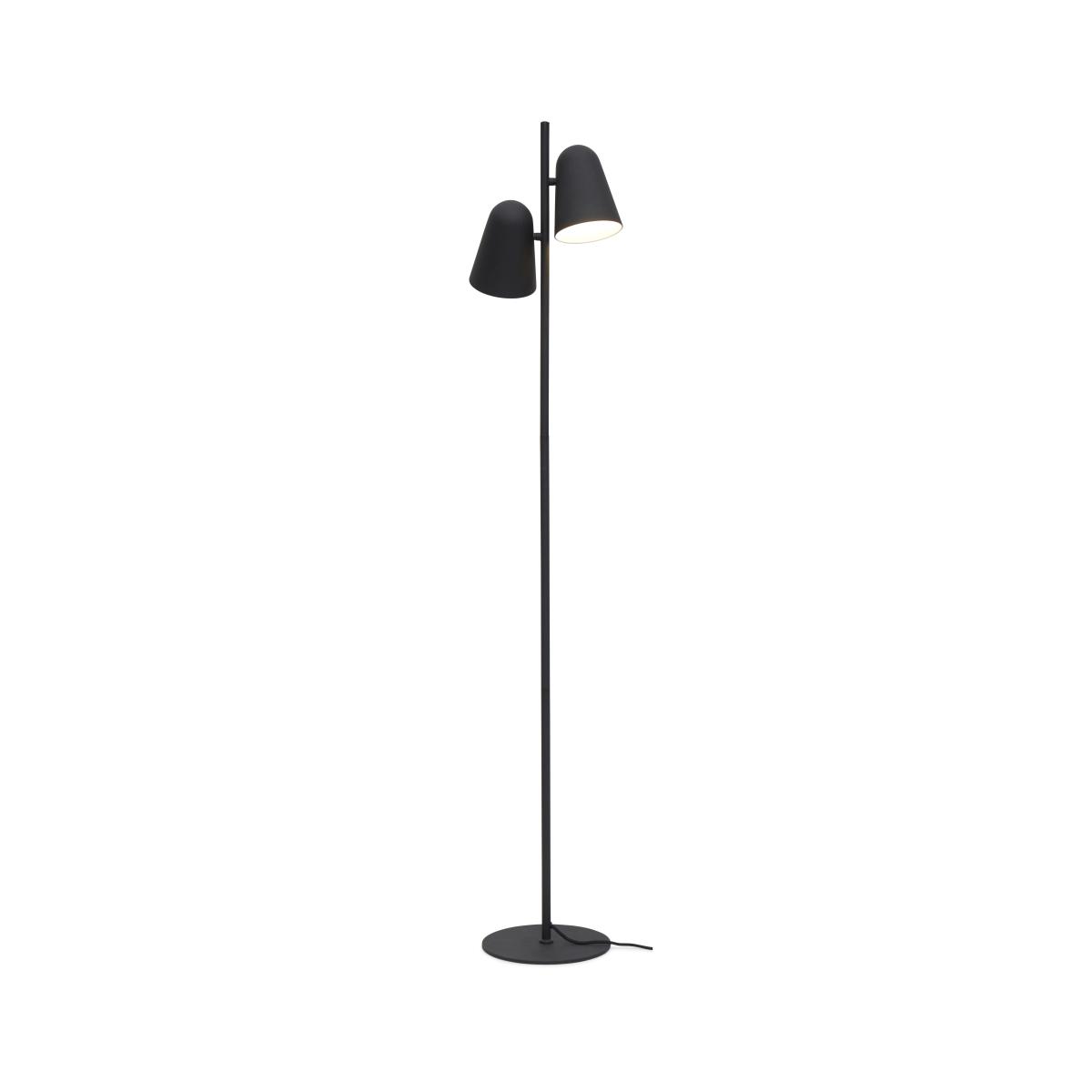 Salamanca Floor lamp - / 2 adjustable spotlights - Metal by It's about Romi Black – image 10