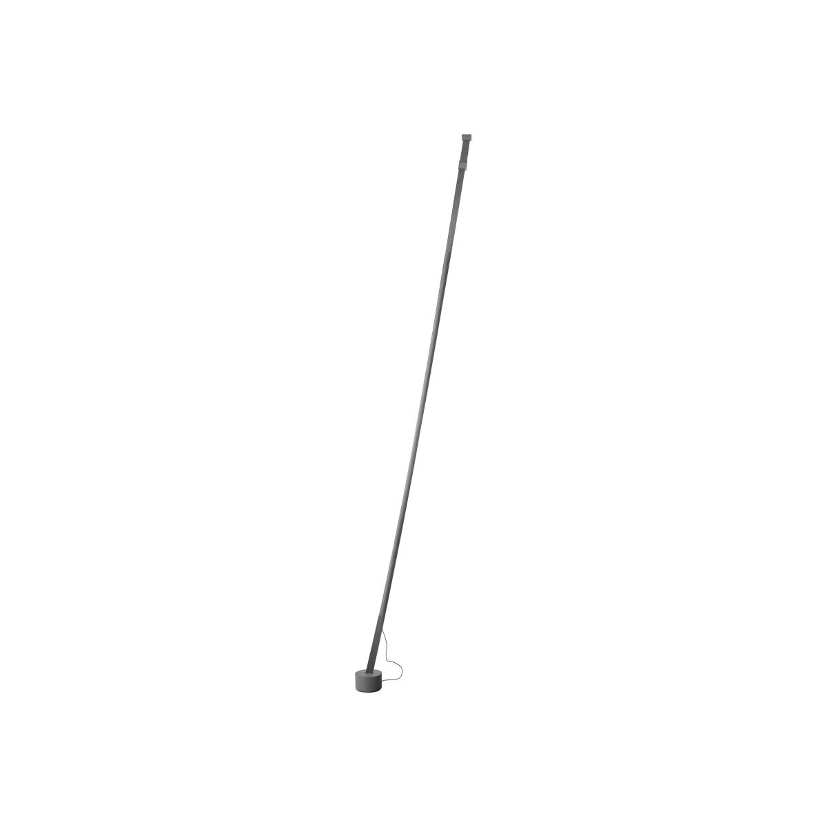 Floor lamp Elastica LED textile / Fabric light strip stretched between floor and ceiling. - Martinelli Luce – image 1