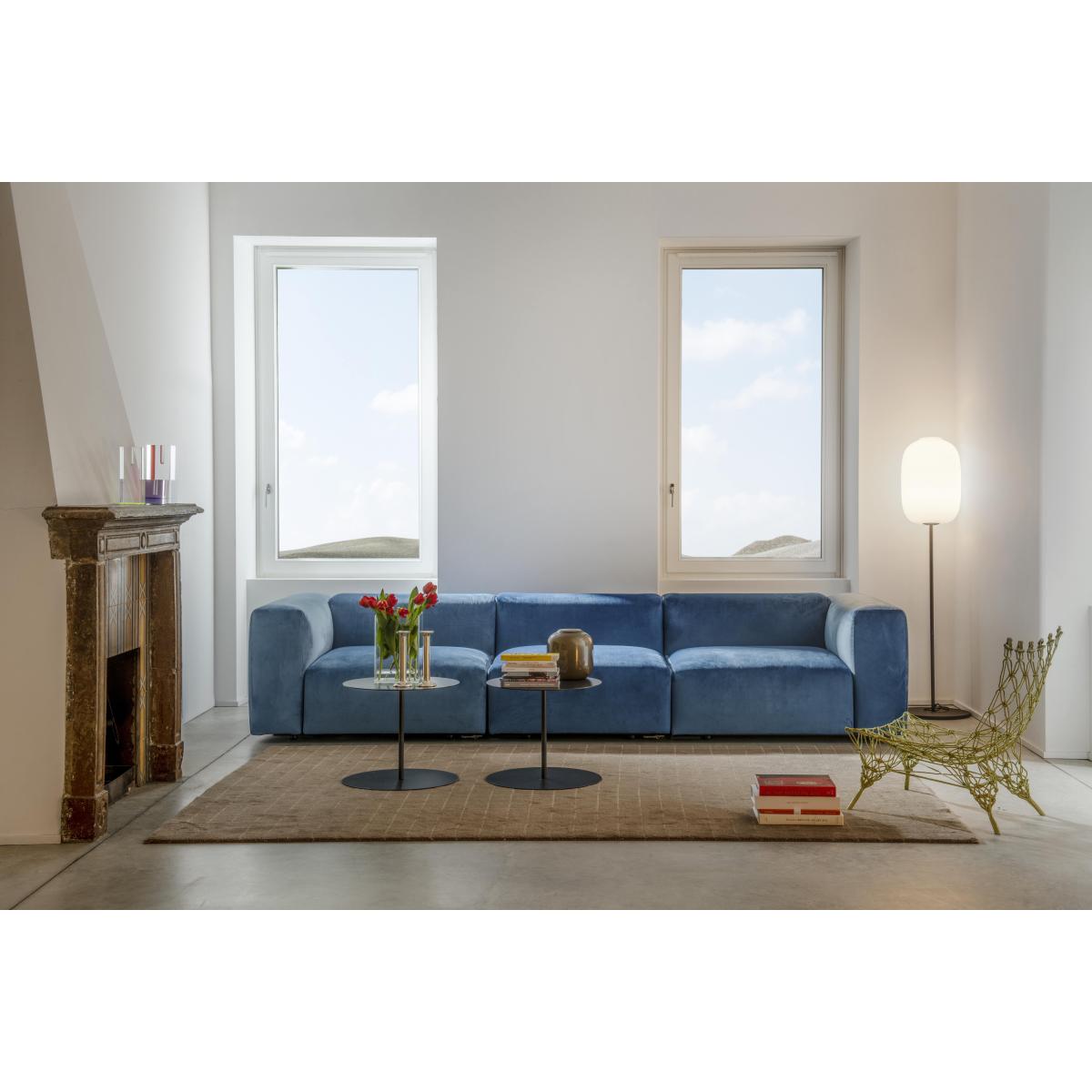 Arya Floor lamp - / H 145 cm - Glass by Cappellini White – image 1
