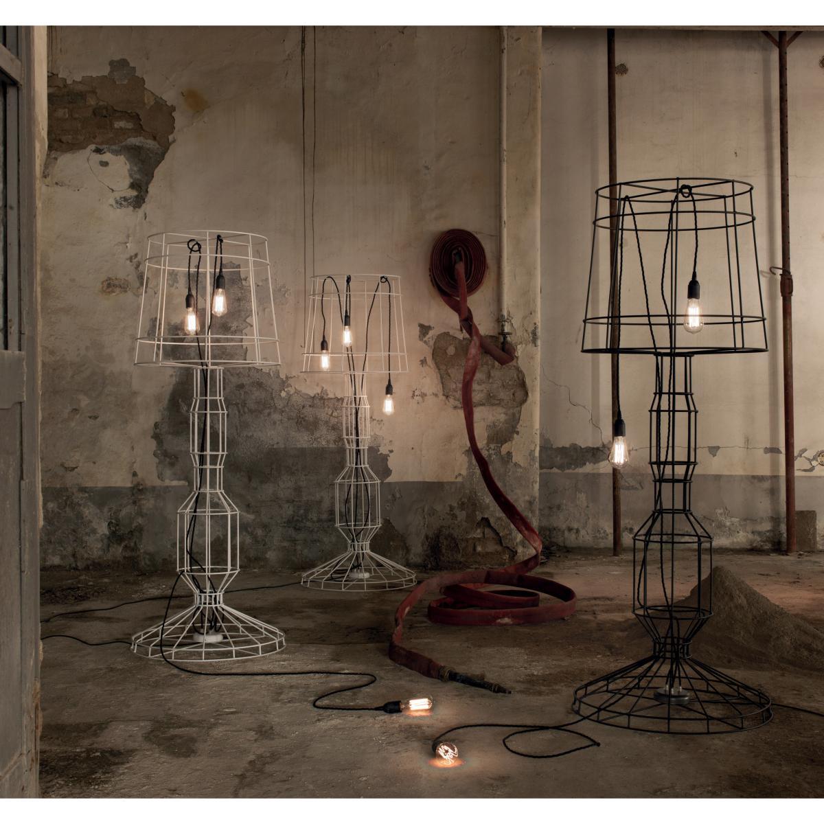 Sisma Floor lamp - H 166 cm by Karman Grey/Black – image 1