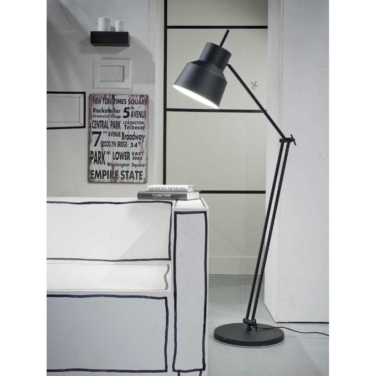 Belfast Floor lamp - / articulated arm - H max. 165 cm by It's about Romi Black – image 2