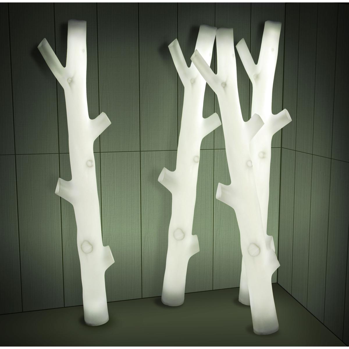 Lampe D+I Floor lamp - / Polyethylene - H 128 cm by Presse citron White – image 3