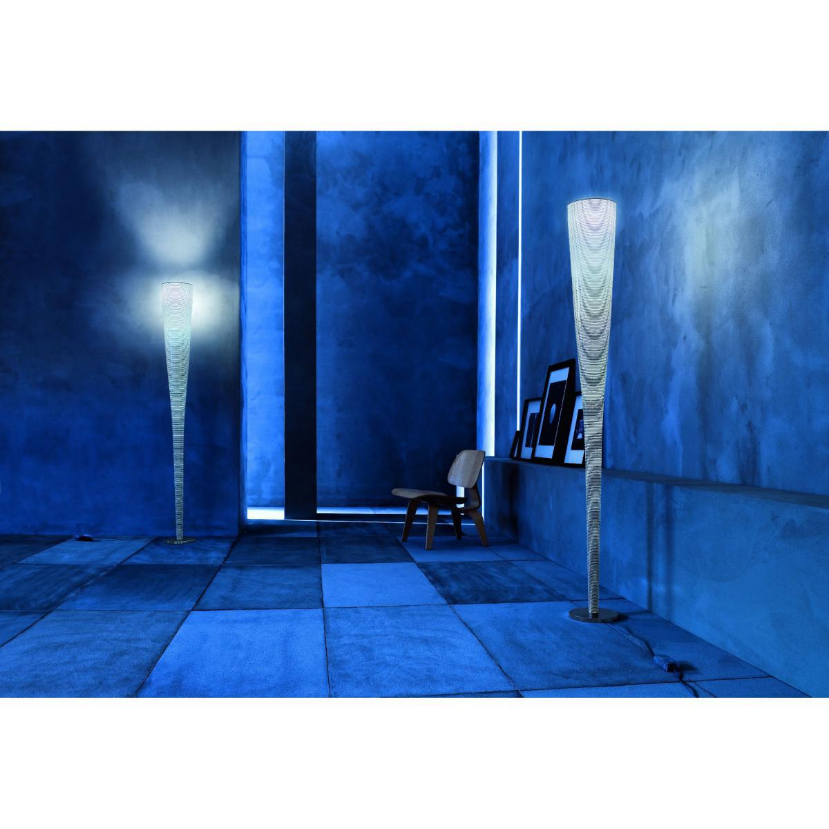 Mite LED Floor lamp - H 185 cm by Foscarini Yellow – image 4
