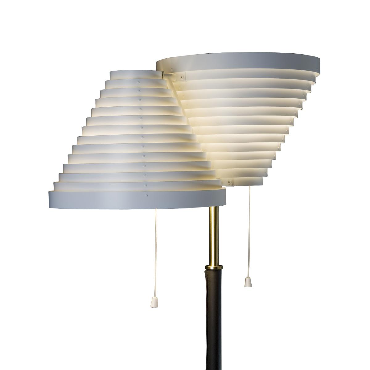 A810 Floor lamp metal white / Alvar Aalto, 1959 - ARTEK – image 2