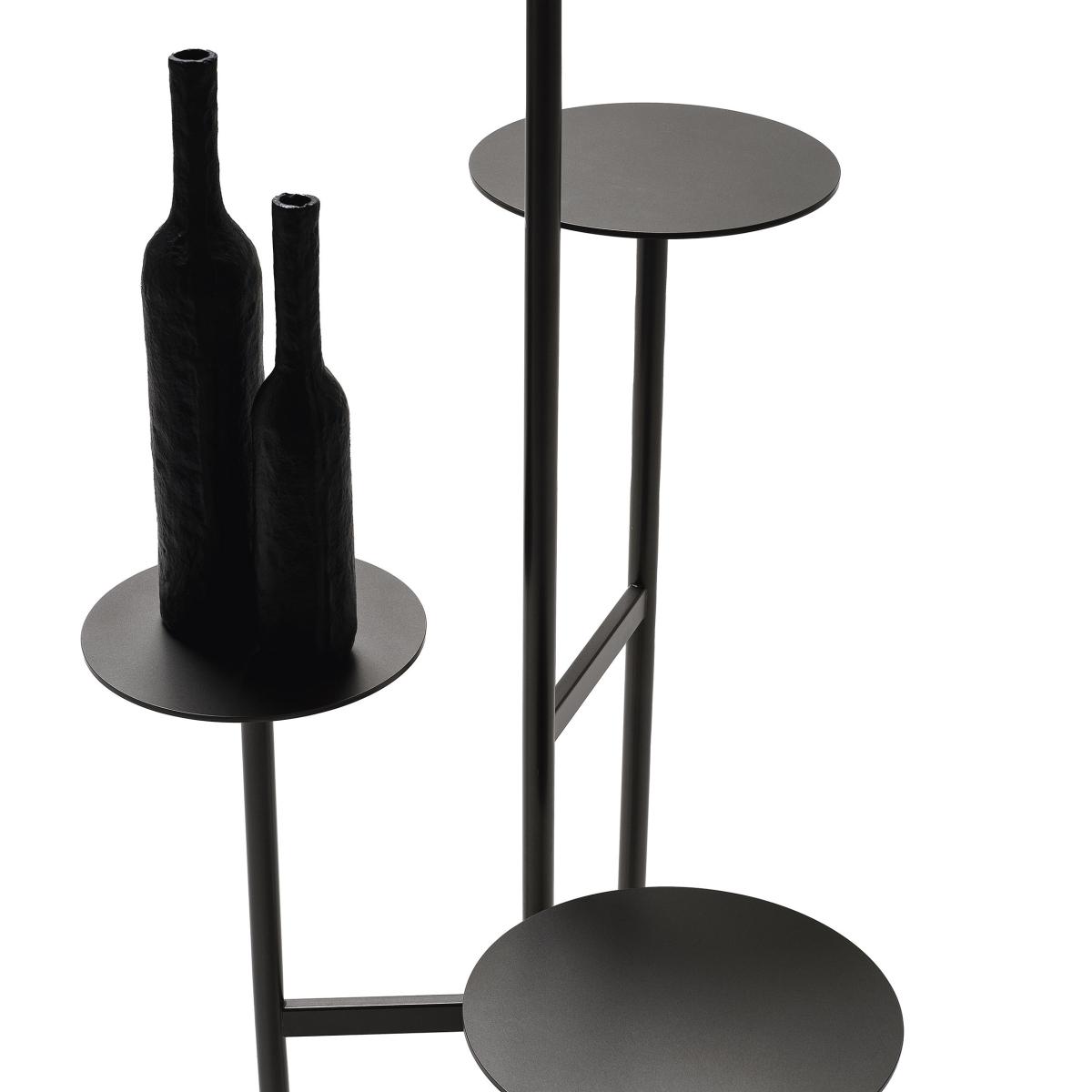 Ikebana LED Floor lamp metal black / 72 x 64.5 x H 186 cm - Mogg – image 2