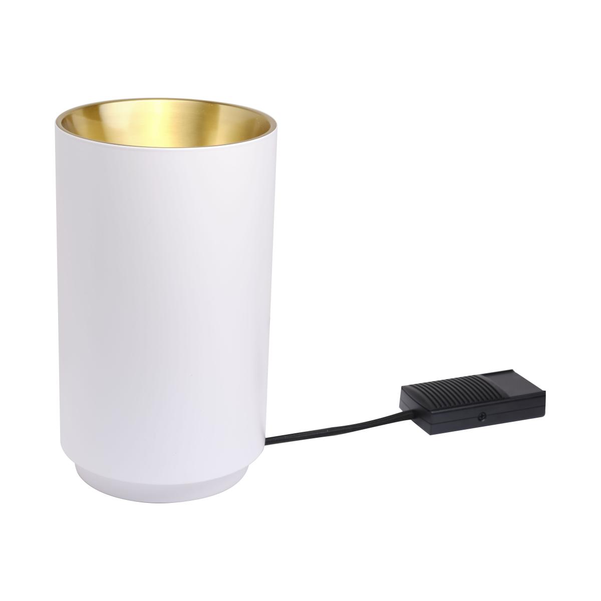 Tobo Floor lamp - / Ø 14 x H 24 cm by DCW éditions White – image 1