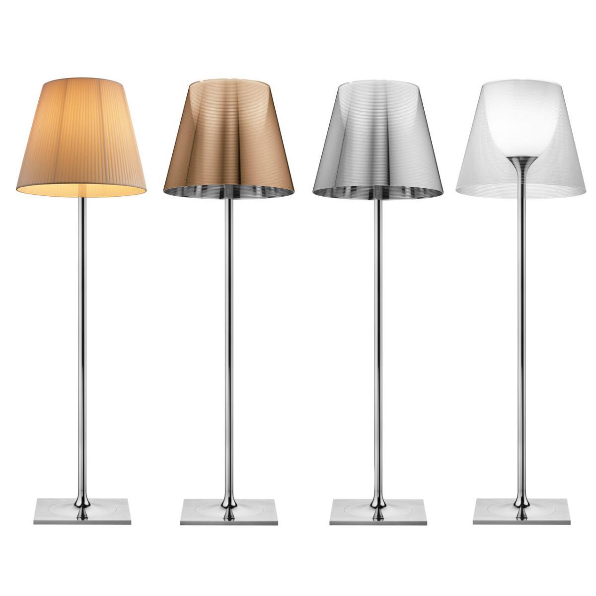 K Tribe F3 Floor lamp - H 183 cm by Flos Transparent – image 2