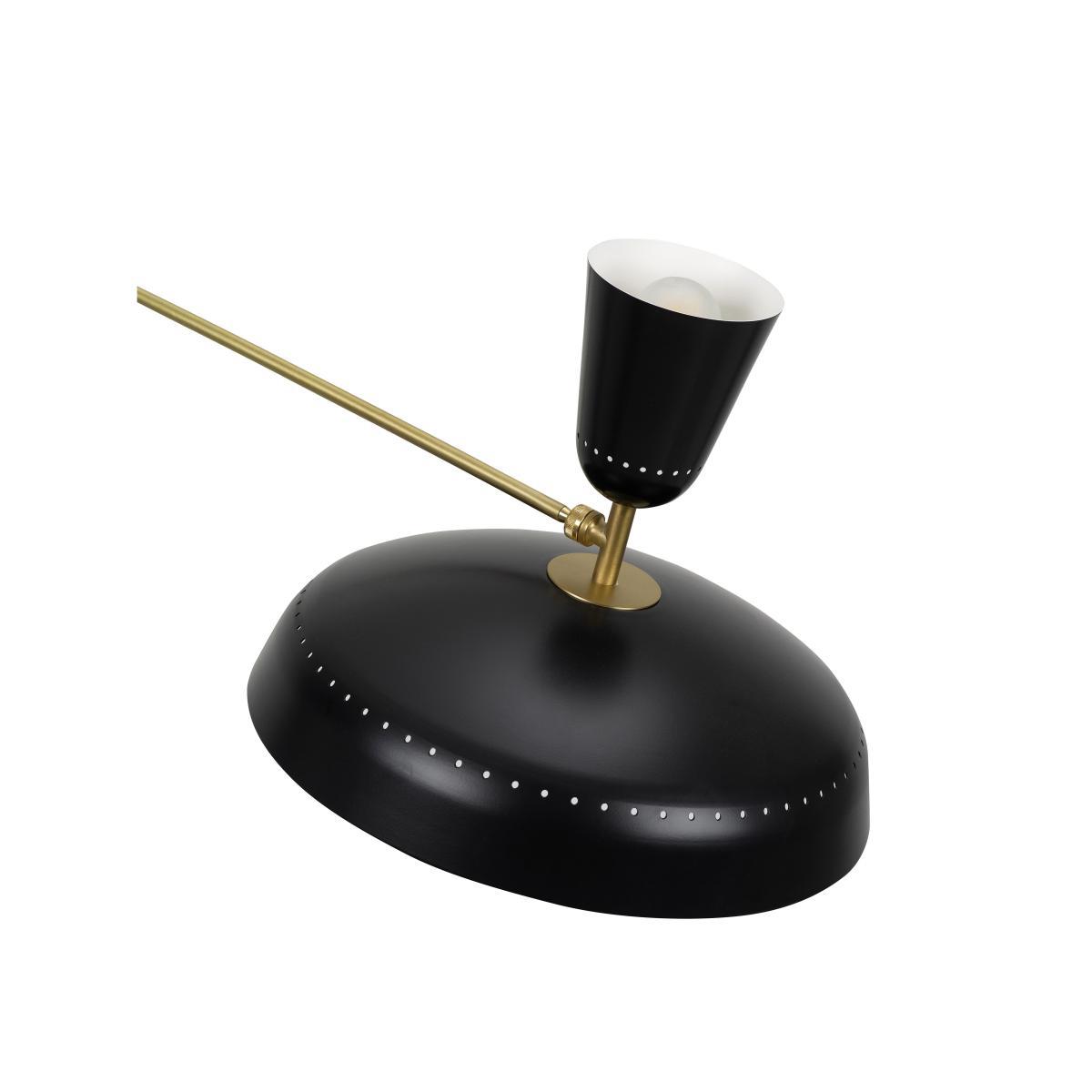 G1 Floor lamp - / 1951 reissue, Pierre Guariche / H 120 cm by SAMMODE STUDIO Black – image 2