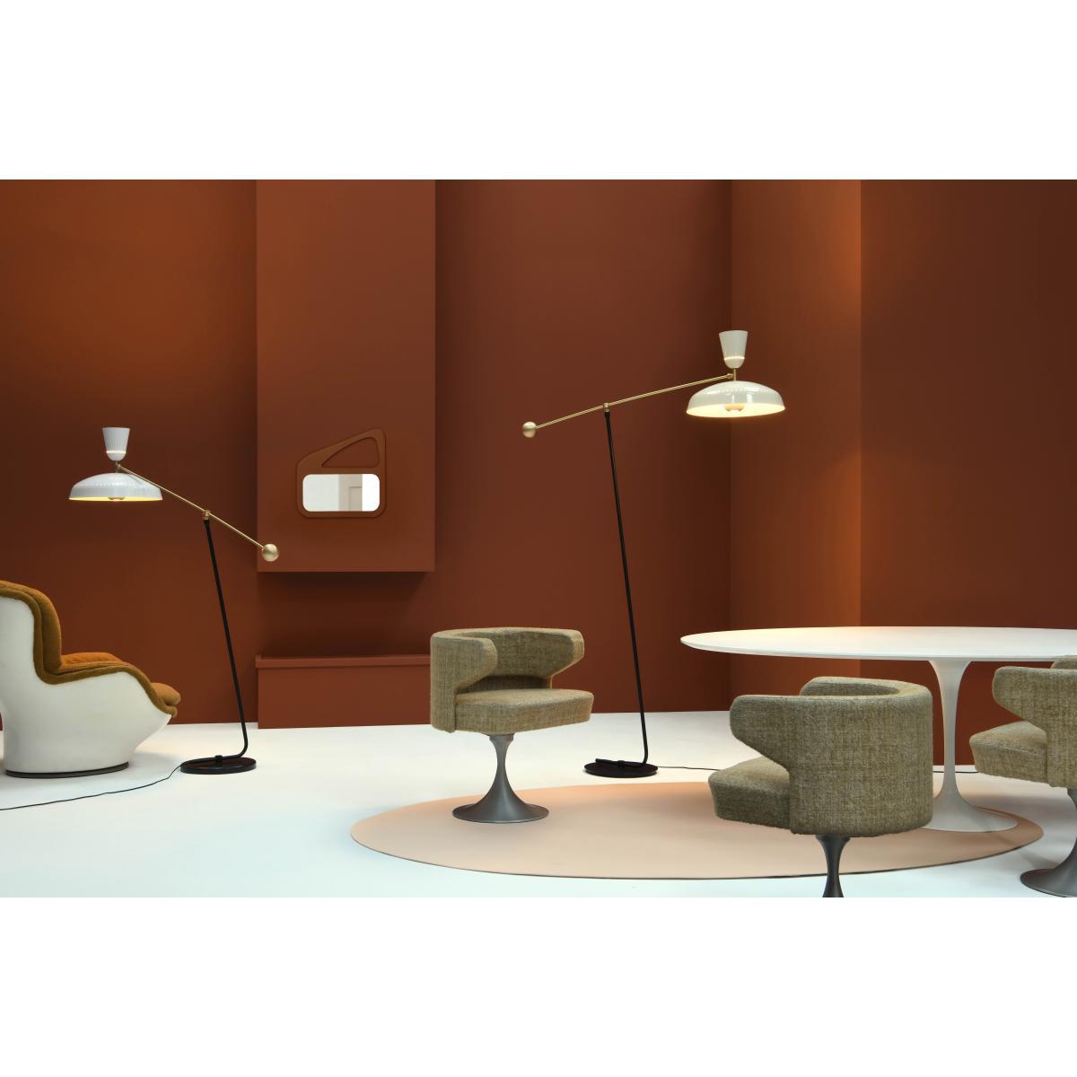 G1 Floor lamp - / 1951 reissue, Pierre Guariche / H 120 cm by SAMMODE STUDIO Black – image 4