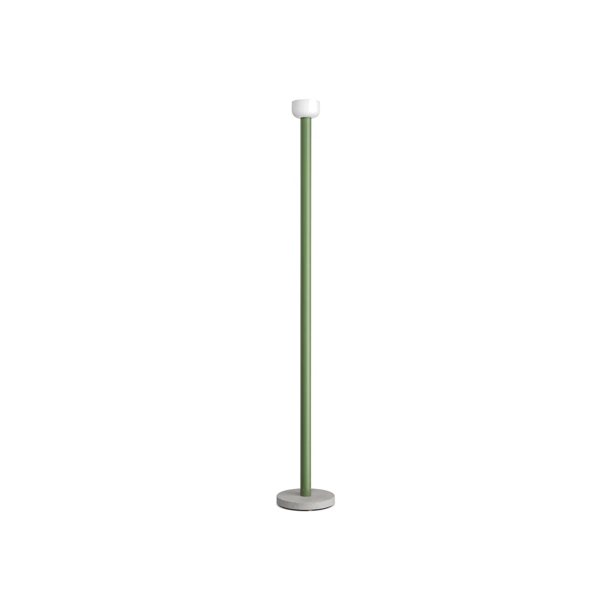 Bellhop Floor lamp - / Cement base - H 178 cm by Flos Green – image 1
