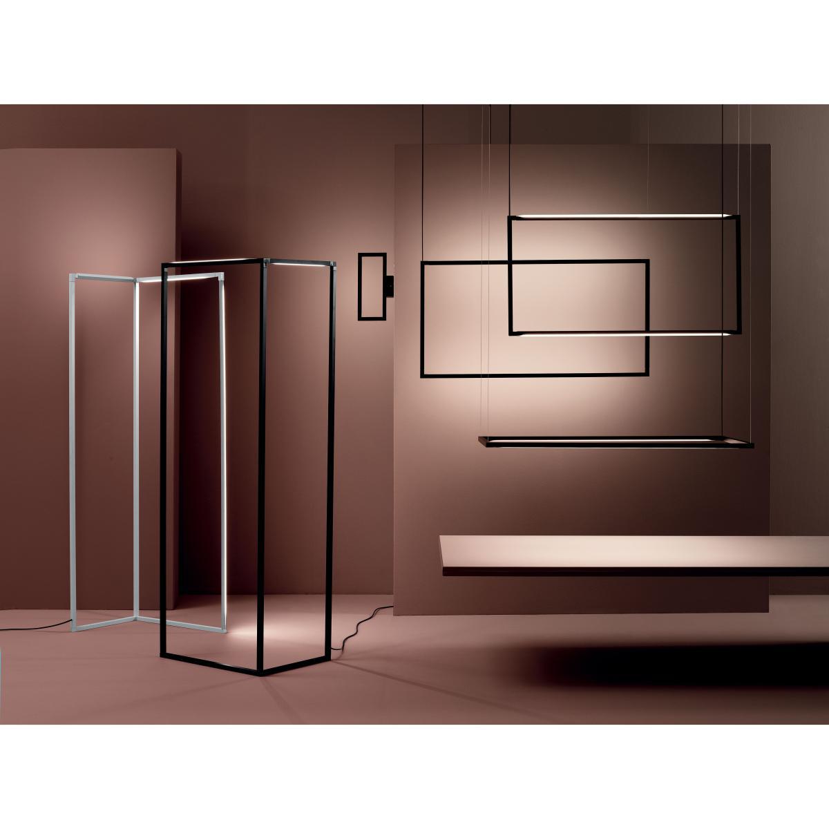 Spigolo LED Floor lamp - / 44 x 64 x H 178 cm by Nemo Black – image 5