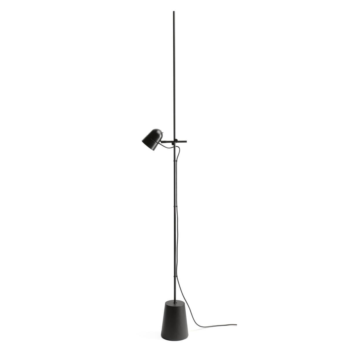 Counterbalance Floor lamp - LED - Adjustable shade - H 170 cm by Luceplan Black – image 5