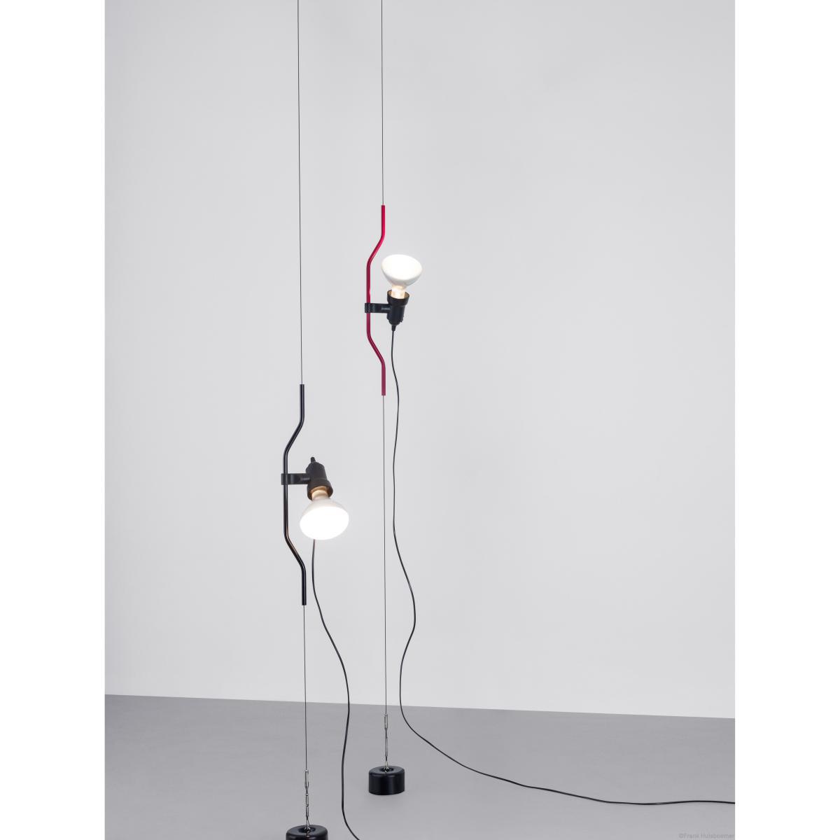 Parentesi Floor lamp - / Mains connection - Reissue 1971 by Flos White – image 3