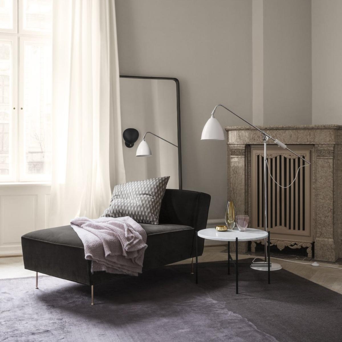 Bestlite BL4 floor lamp matte white-chrome – image 2