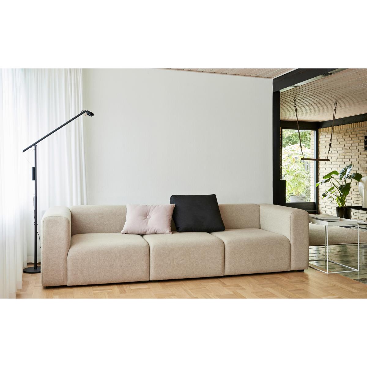 HAY Fifty-Fifty floor lamp Soft black – image 3