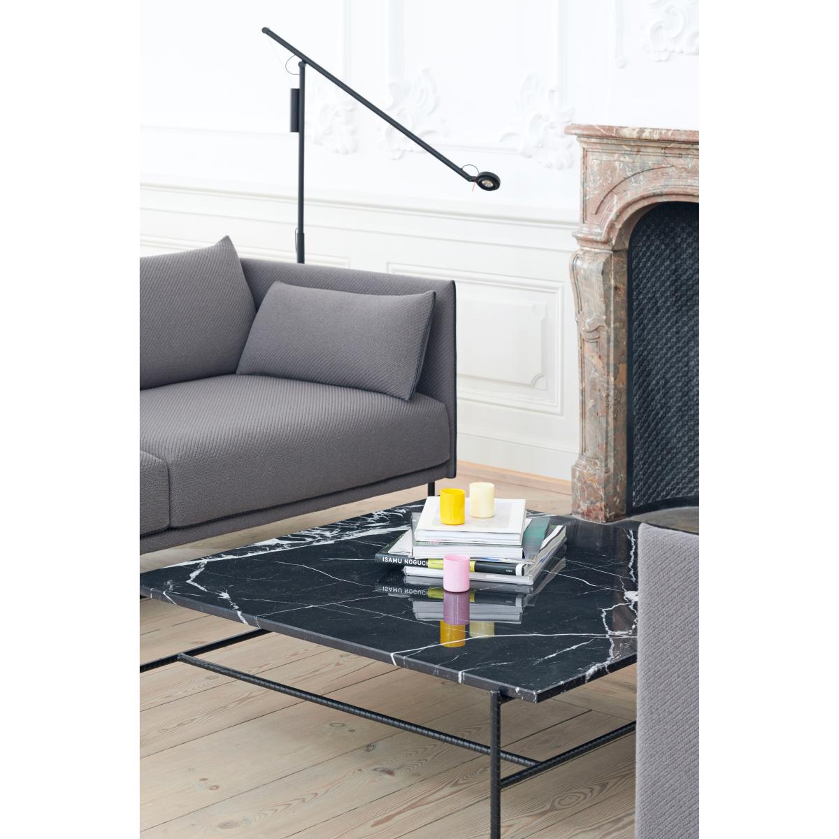 HAY Fifty-Fifty floor lamp Soft black – image 4