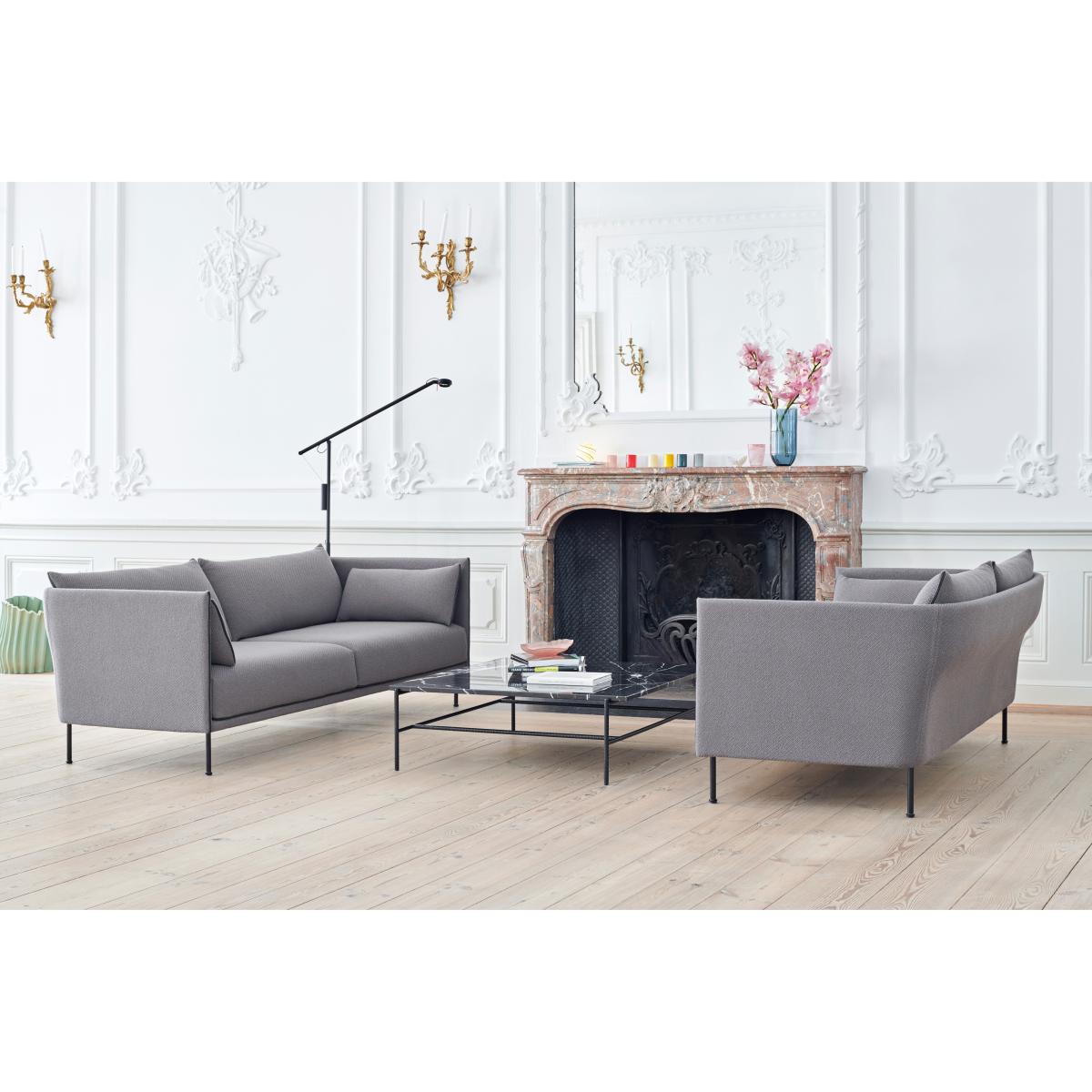 HAY Fifty-Fifty floor lamp Soft black – image 7