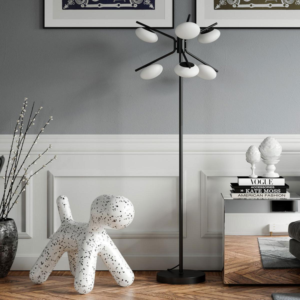 By Rydéns Imperia floor lamp Matt black – image 2