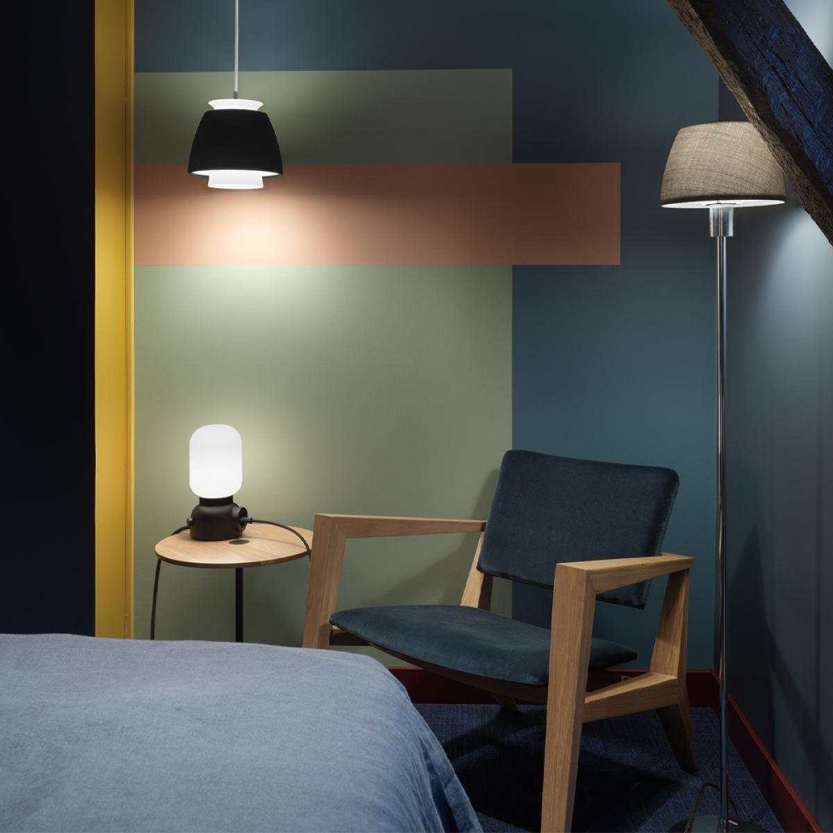 Atelje Lyktan Buzz floor lamp Turquoise led low – image 2