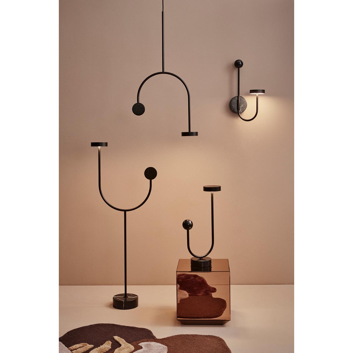 AYTM GRASIL floor lamp 51.5x127.6 cm Black/black – image 4