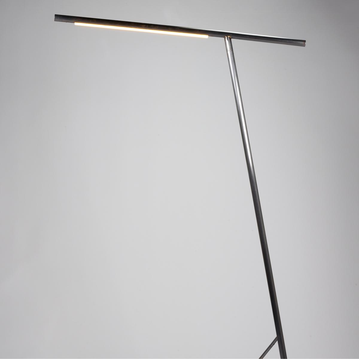 Mattia floor lamp Steel-brass – image 5