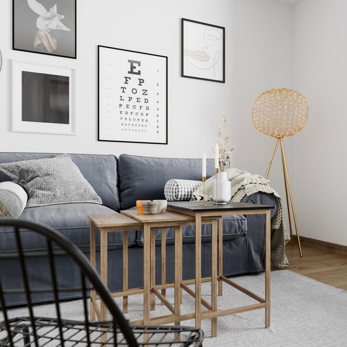 By Rydéns Hayden floor lamp gold – image 2