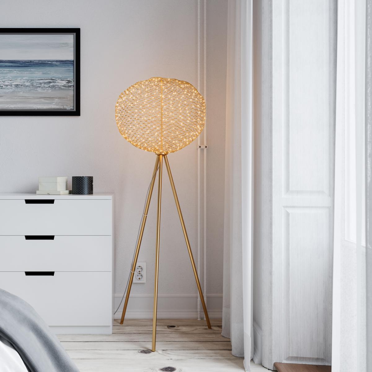 By Rydéns Hayden floor lamp gold – image 3