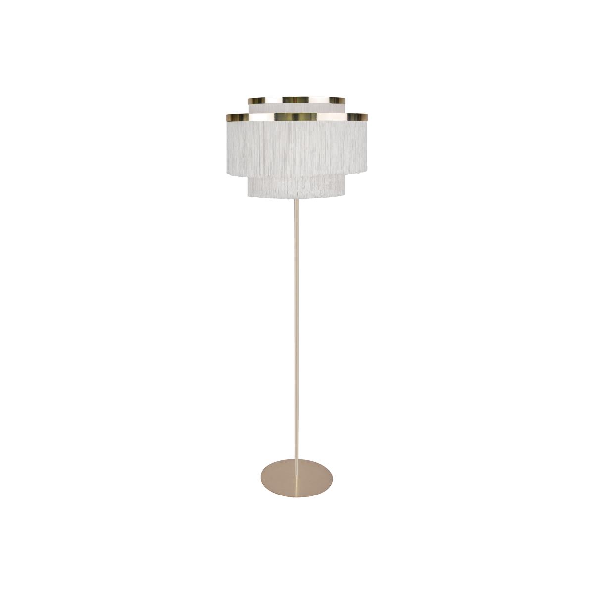 Globen Lighting Frans floor lamp White-bronze – image 1
