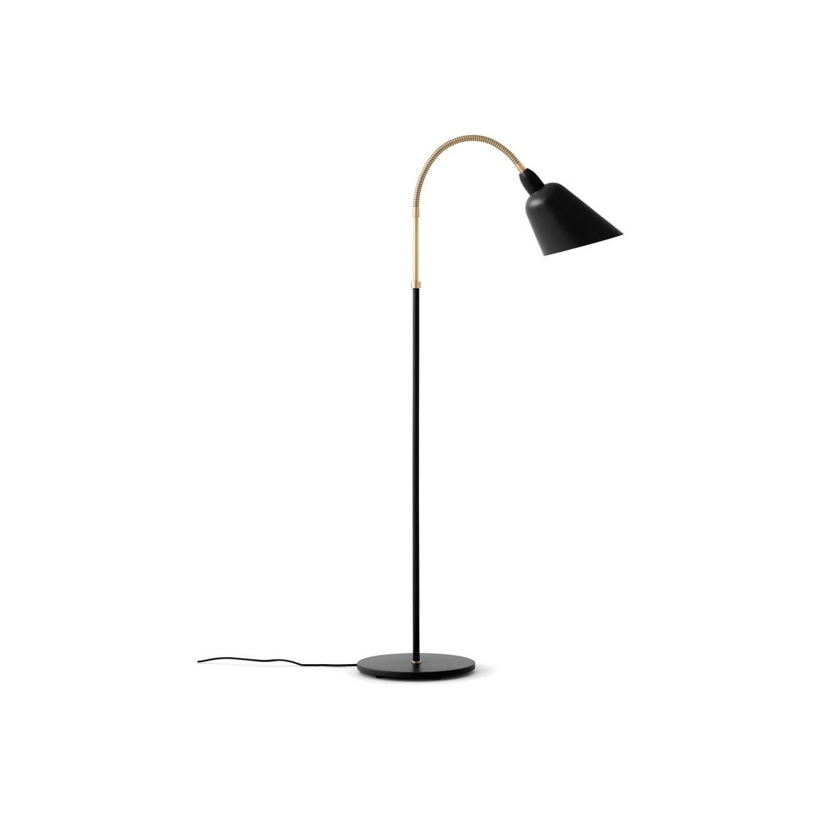 &Tradition Bellevue AJ7 floor lamp Black-brass – image 1