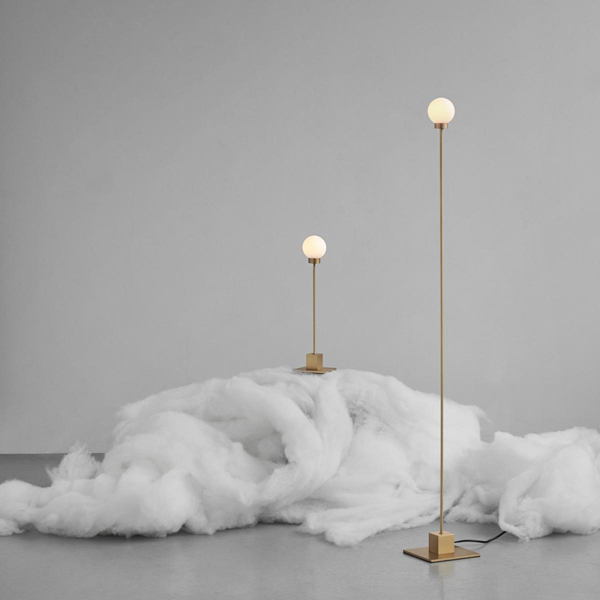 Northern Snowball Floor lamp Steel white opal glass – image 4