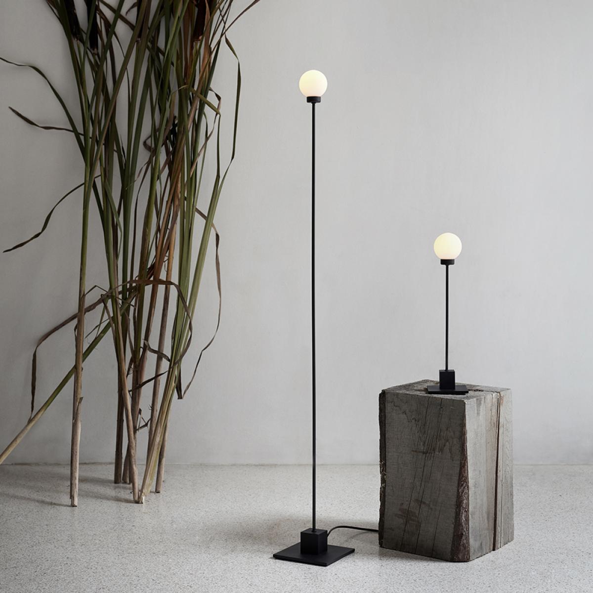Northern Snowball Floor lamp Steel white opal glass – image 5