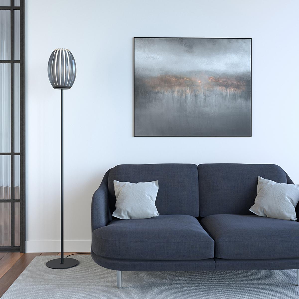 Herstal Tentacle floor lamp 165 cm Black-Smoked – image 3