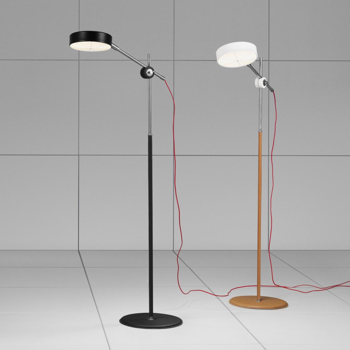 Simris floor lamp white white – image 2