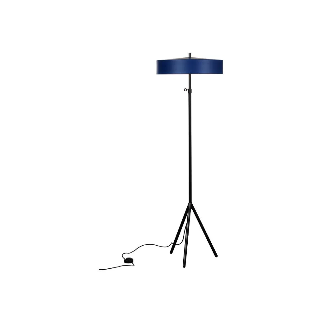 Bsweden Cymbal floor lamp Blue matte – image 1