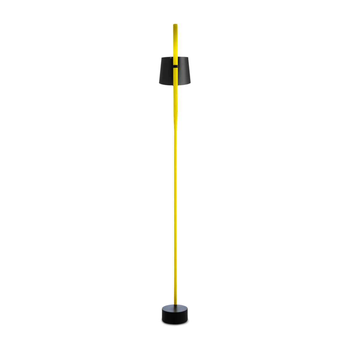 HAY Rope Trick floor lamp Black-yellow – image 4