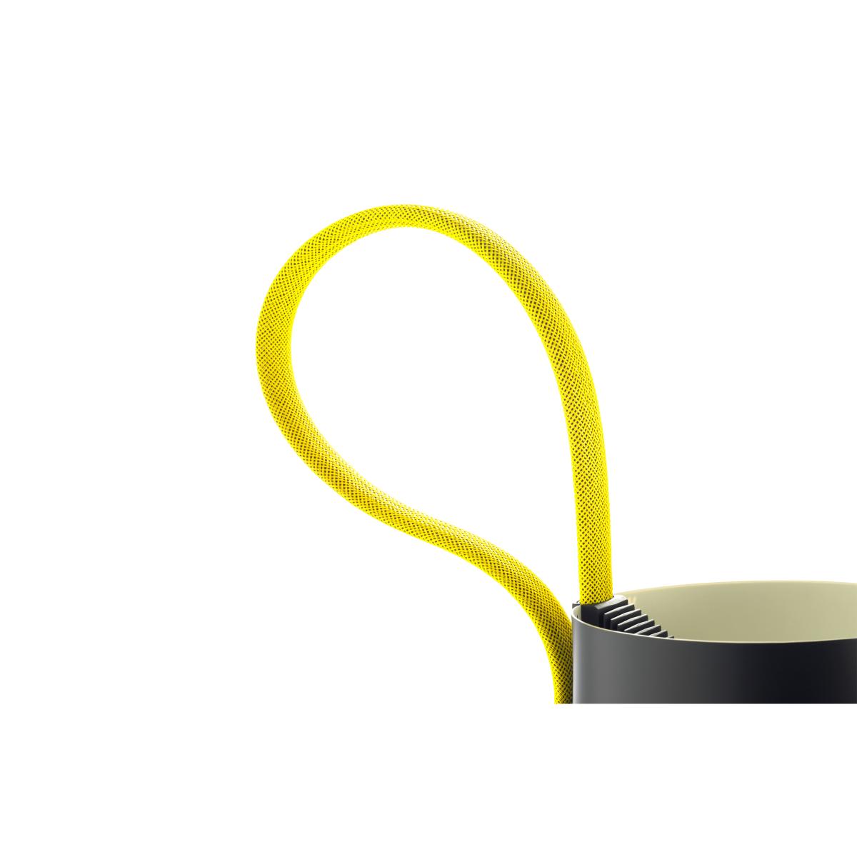 HAY Rope Trick floor lamp Black-yellow – image 5