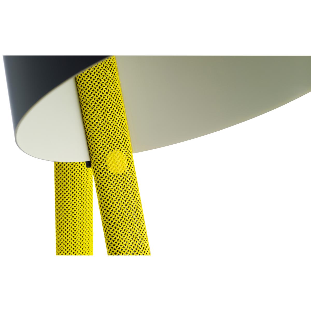 HAY Rope Trick floor lamp Black-yellow – image 6
