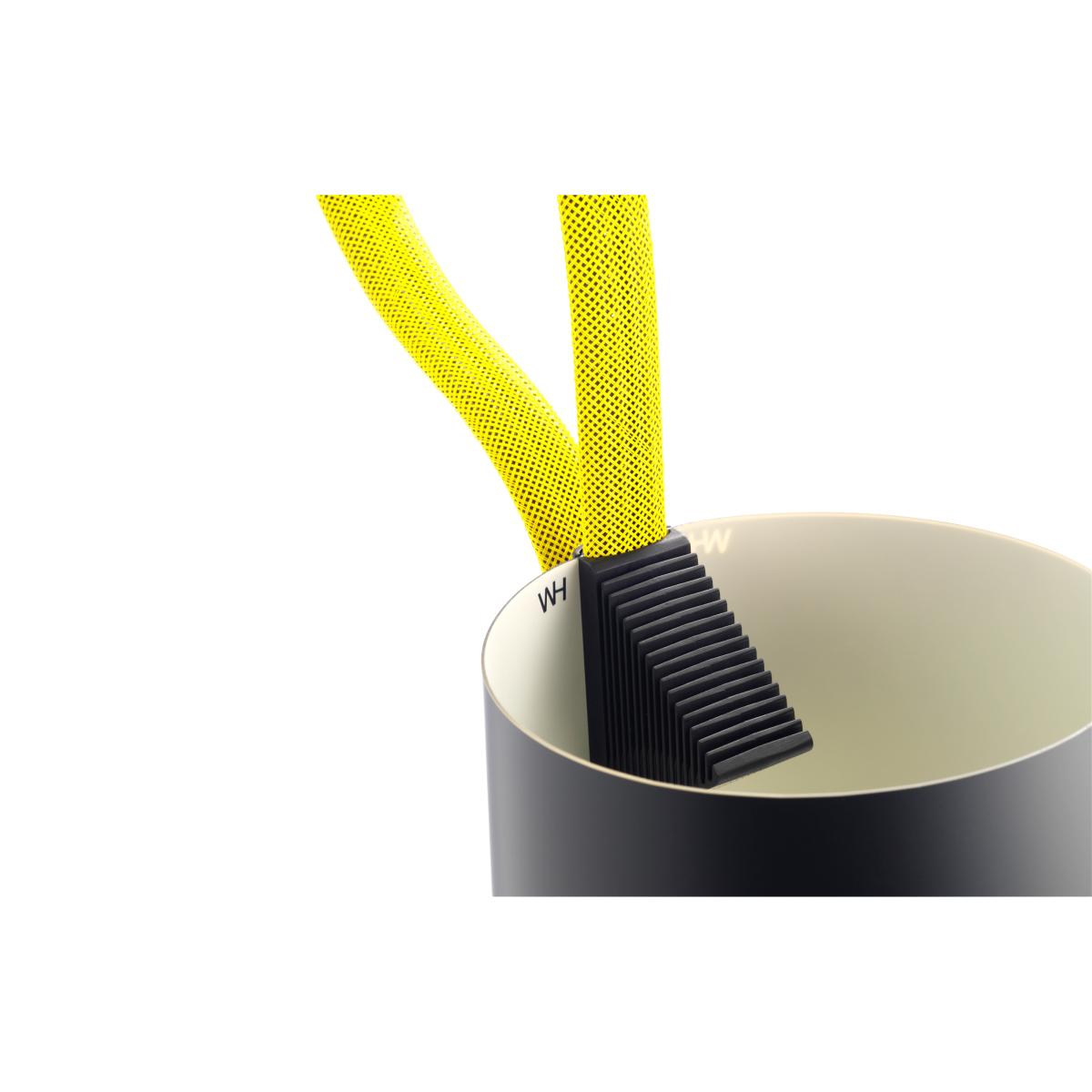 HAY Rope Trick floor lamp Black-yellow – image 7
