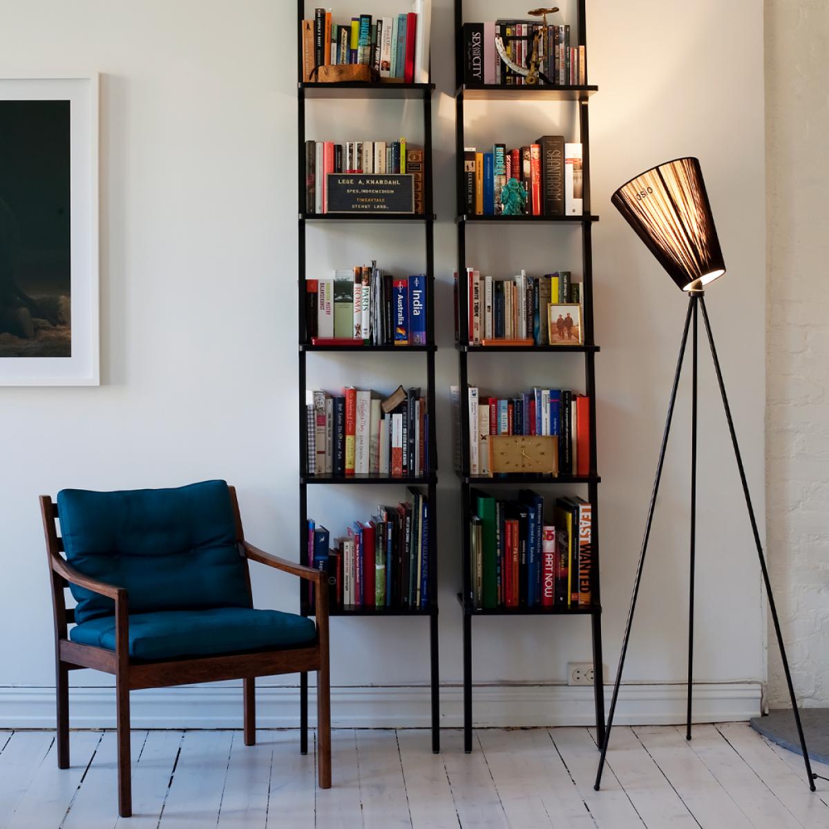Northern Oslo Wood Floor lamp Beige beige stand – image 4