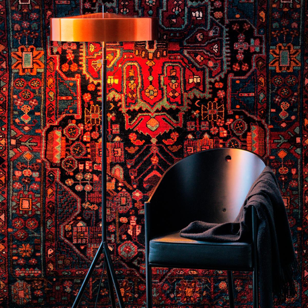 Bsweden Cymbal floor lamp Red matte – image 2