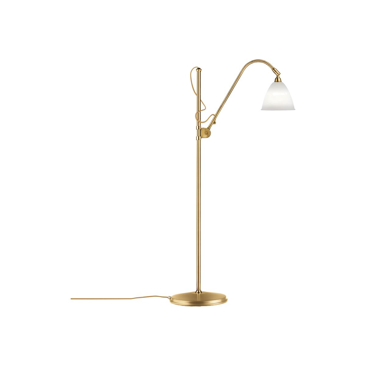 Bestlite BL3S floor lamp bone china-brass